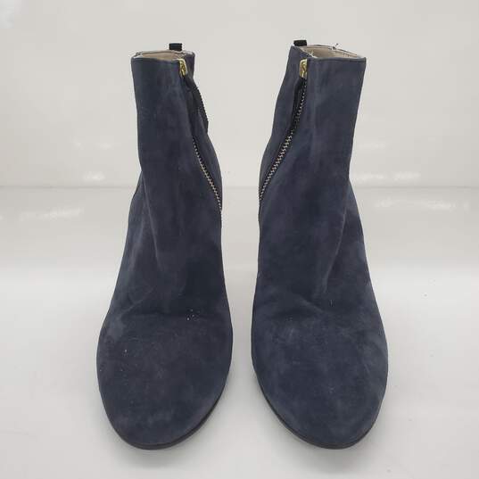 Boden Women's Heeled Suede Ankle Boots Size 38-Bue image number 2