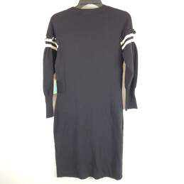 Cece Women Black Long Sleeve Dress S NWT alternative image