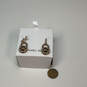 NWT Designer Michael Kors Gold-Tone Rhinestones Fish Hook Drop Earrings image number 3