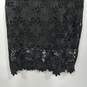 Lulus Women's Black Floral Lace Overlay Skirt Size S image number 4