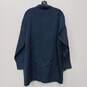 Dickies Men's Navy Blue Button Up Work Shirt Size XL image number 2
