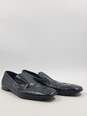 Authentic Prada Black Leather Loafers M 10.5 image number 3