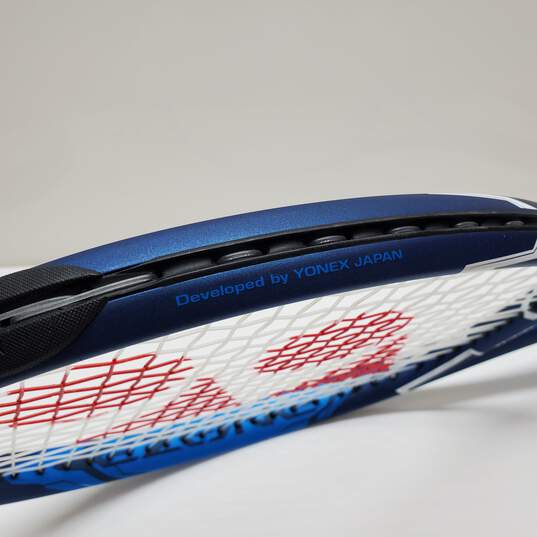 Yonex Ezone Isometric Blue Tennis Racquet 26in 4 1/2 40-55 lbs. image number 4