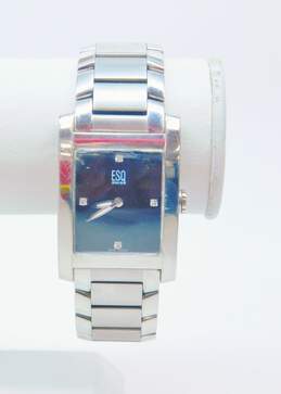 Men's ESQ by Movado Swiss E5297 Stainless Steel Analog Quartz Watch 111.5g