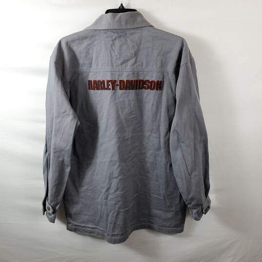 Harley Davidson Men Grey Jacket M image number 2