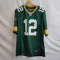 Nike Green Bay Packers Aaron Rodgers 12 Jersey Men's Size Medium image number 1