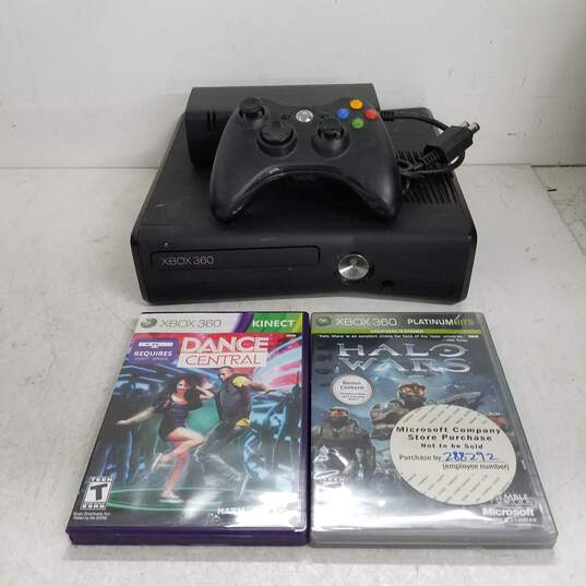 Microsoft Xbox 360 S 500GB Console Bundle with Games & Controller #5 image number 1