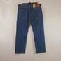 Levi's Men 505 Straight Leg Blue Jeans 36 x 29 NWT image number 6
