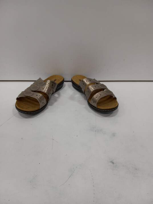 Women’s Clarks Leisa Cacti Slip-On Sandal Sz 7M image number 1