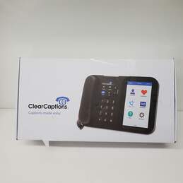 Clear Caption Blue Hearing Impaired Call Center / New Open Box