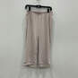 NWT Womens Pink Gray Striped Short Sleeve Two Piece Pajama Set Size Medium image number 3