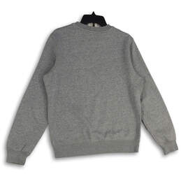 Mens Gray Heather Crew Neck Long Sleeve Pullover Sweatshirt Size M alternative image