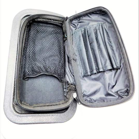 Crossrock Brand Silver Hard-Sided Molded Tenor Saxophone Case image number 5