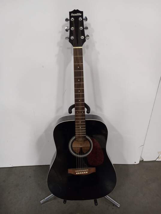 Sunlite Handcrafted Acoustic Guitar GW-1850-BK in Soft Case image number 2