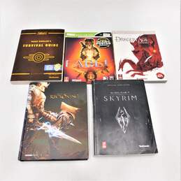 Various RPG Video Game Guides Dragon Age Origins Skyrim
