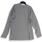 Mens Gray Long Sleeve Crew Neck Regular Fit Pullover T-Shirt Size XL image number 2