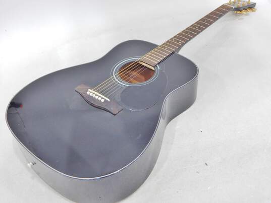 Yamaha Model F335 BL Black Acoustic Guitar w/ TKL Case image number 2
