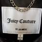 Juicy Couture Women Black Faux Leather Jacket L NWT image number 3