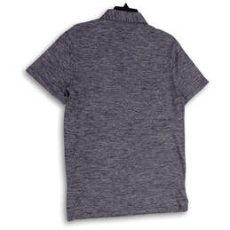 NWT Mens Blue Heather Short Sleeve Spread Collar Golf Polo Shirt Size Small alternative image