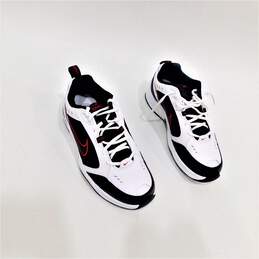 Nike Air Monarch IV 4E Wide White Red Men's Shoes Size 10.5