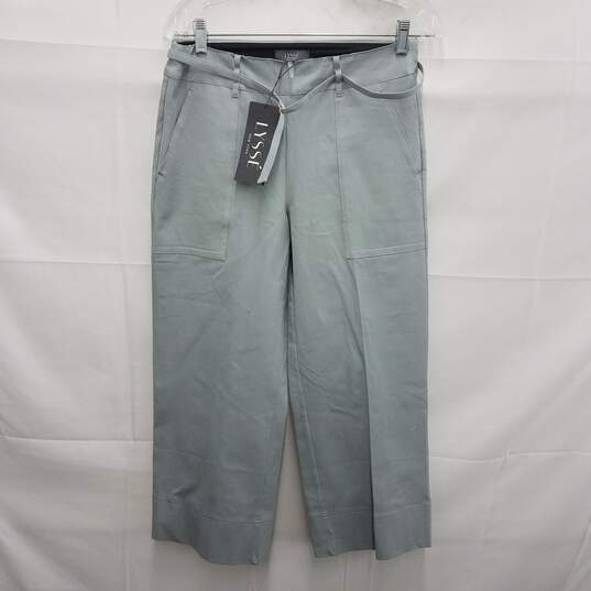 NWT LYSSE N.Y. WM's 4 Way Stretch Waistband Gray Trousers Size SM image number 1