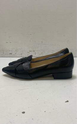 Cole Haan Black Leather Flat Loafers Shoes Women's Size 9.5 B alternative image