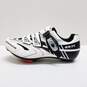 Venzo Men's White & Black Cycling Shoes Size 8 image number 2