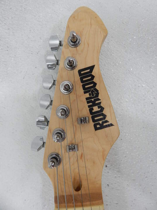 Rockwood Half Sized Electric Guitar w Gig Bag image number 6