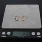 10K Yellow Gold CZ Earrings - 1.46g image number 10