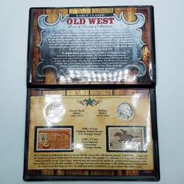 Old West Coin & Stamp Collection 1908-1936 Nickel Coin / Stamp