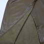 ZARA Women's Size Large Draped Slit Midi Skirt Brown w/ Tags image number 4