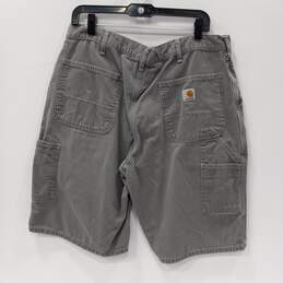 Carhartt Gray Jean Shorts Men's Size 36 alternative image