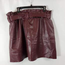 Marc New York Women Purple Mini Skirt NWT sz XL alternative image