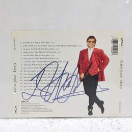 Music Icon Sir Elton John Signed CD Cover alternative image