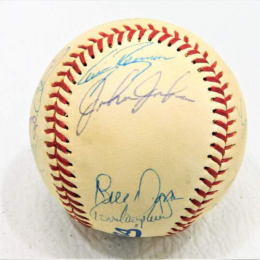1993 Milwaukee Brewers Team Signed Baseball image number 6
