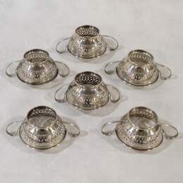 6 Gorham Sterling Silver Bouillon Cups/Bowls alternative image