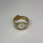 Designer Skagen Gold-Tone Stainless Steel Rhinestone Analog Wristwatch image number 3