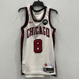 Mens Multicolor Chicago Bulls Zach LaVine #8 NBA Basketball Jersey Size M