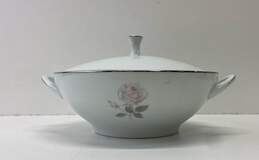 Noritake Horizon Porcelain Vegetable Covered Bowl with Lid Fine China 2pc alternative image