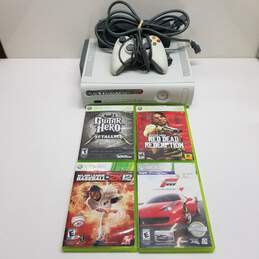 Xbox 360 Fat 20GB Console Bundle Controller & Games #1