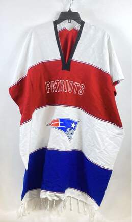 Unbranded Unisex Multicolor NFL New England Patriots Poncho OS