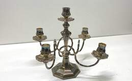 Reed and Barton N0 736 5 Arm Plated Candelabra alternative image