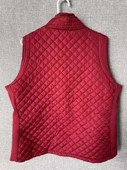 US Polo Assn. Womens Red Full-Zip Quilted Puffer Vest Size XXL T-0507559-D alternative image