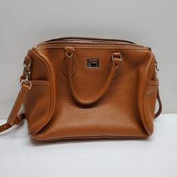 Dooney & Bourke Brown Leather Satchel Bag