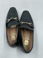 Bruno Magli Black Leather Loafers W 8.5 COA image number 6