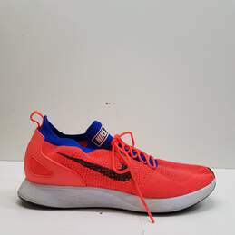 Nike Air Zoom Mariah Flyknit Racer Orange Running 918264-800 Sneakers Men's Size 11