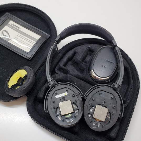 Bose Quiet Comfort 3 QC3 Acoustic Noise Cancelling Headphones w/Case (For Parts) image number 4