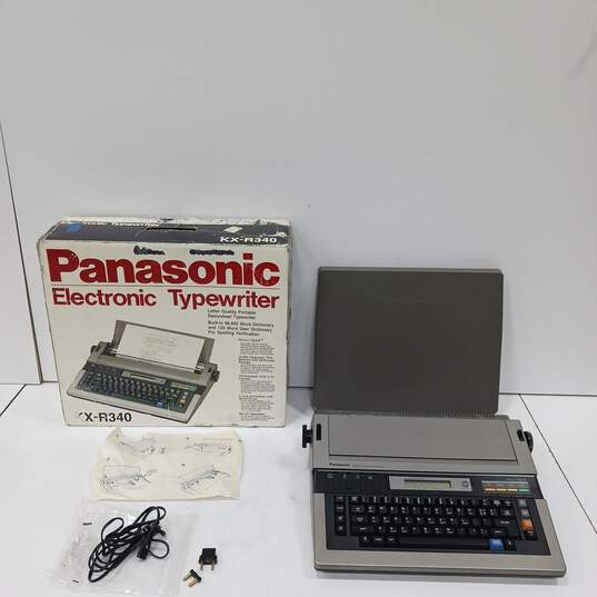 Panasonic Electronic Typewriter IOB image number 1