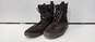 Keds Brown Fleece Lined Leather Lace Up Boots Size 10 image number 1