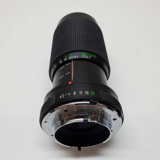 Vivitar 70-210mm 1:4.5 Zoom Lens Macro Focusing Canon Mount For Parts/Repair image number 2